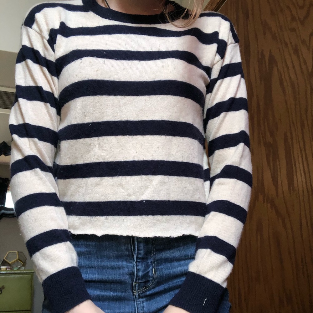striped sweater